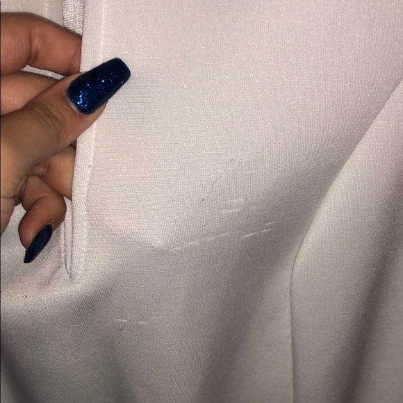 ❤️3 for $13❤️ White Ruffled Dress - Picture 4 of 6